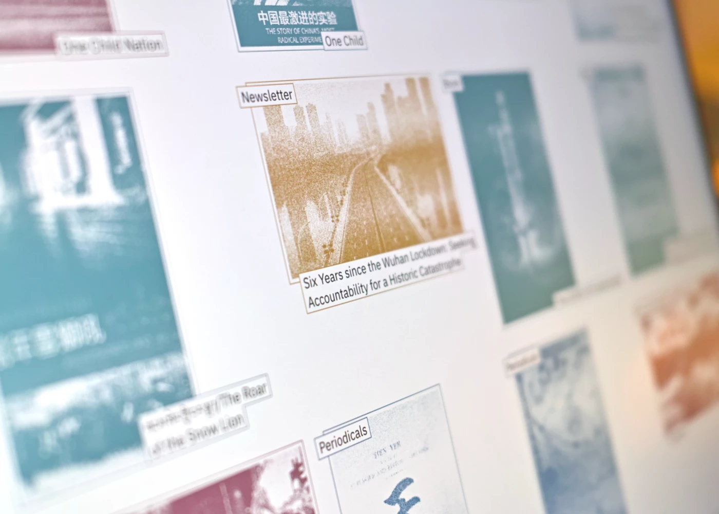 photo of collection items